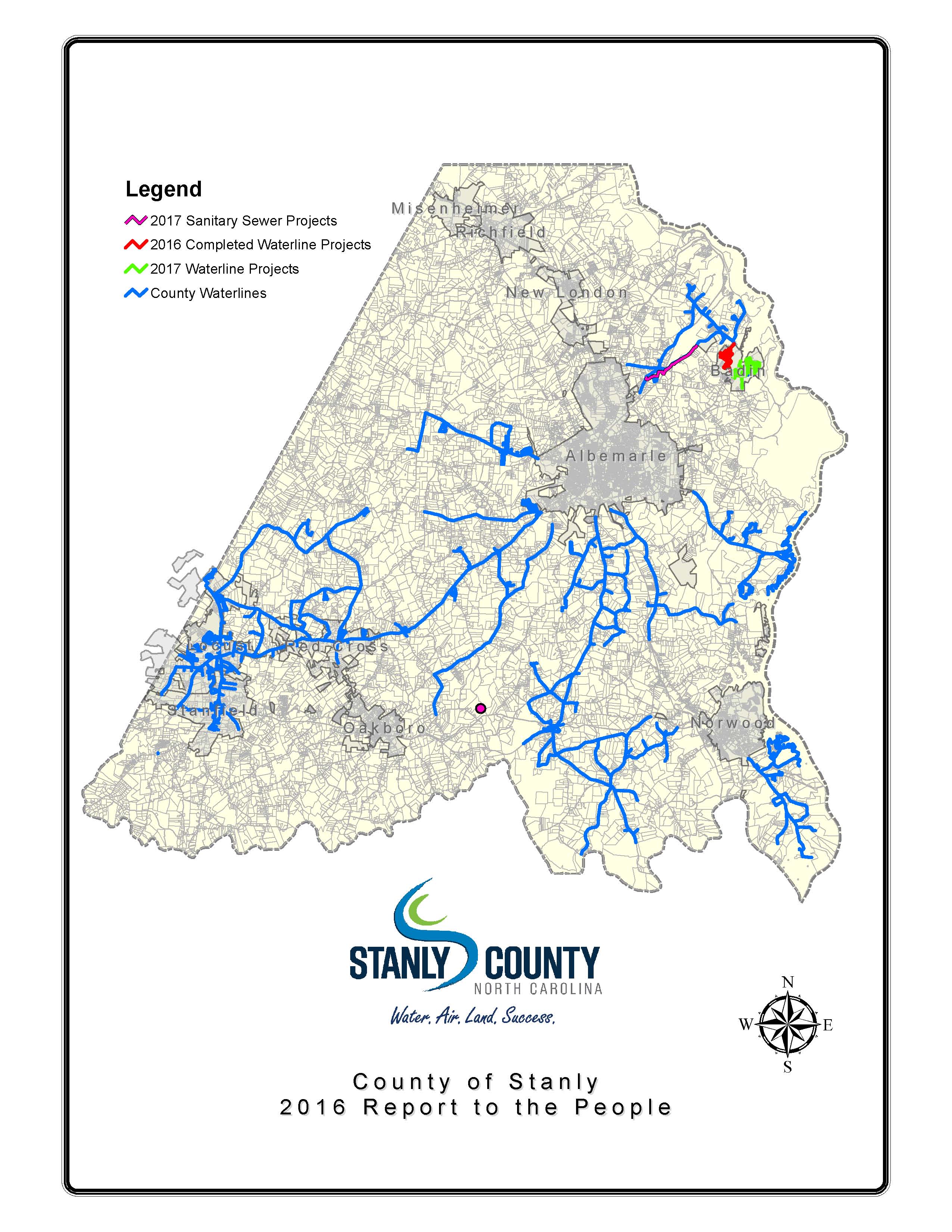 2016 Water Map